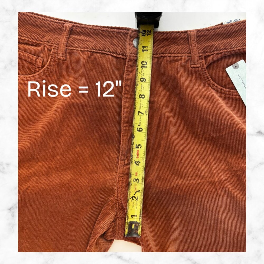 NWT | ANTHROPOLOGIE Pilcro The Icon Flare Corduroy Jeans | Women's 16W - Picture 9 of 16